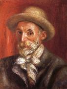 Pierre Renoir Self-Portrait oil